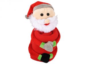 Мягкая игрушка «Дед Мороз» с пледом арт. 525201